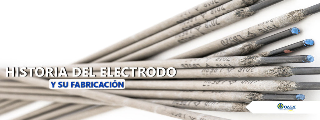 Historia del electrodo y su fabricación